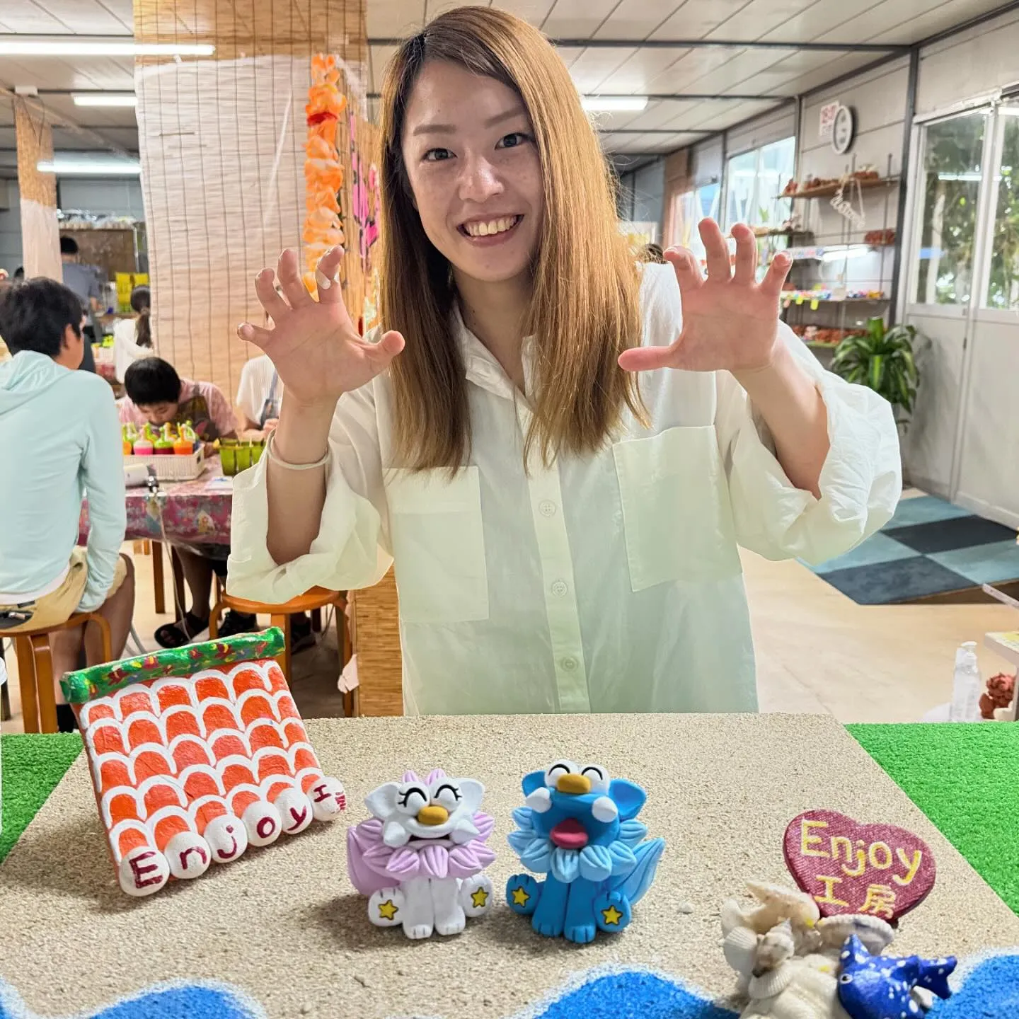 日本女子ミニマム級チャンピオンのロリト麻理菜選手が来てくれま...