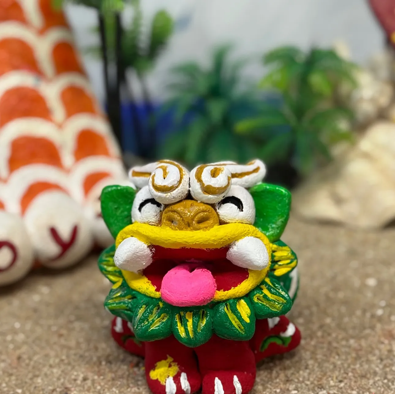 最近は「粘土からシーサーを作る体験」を選ばれるお客様がとても...