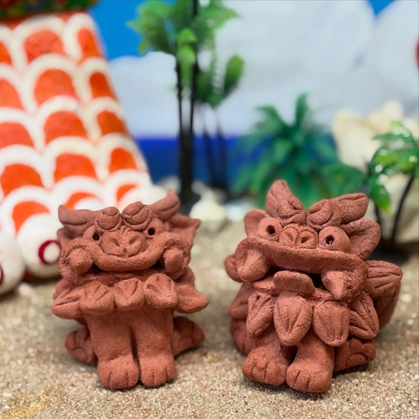 最近は「粘土からシーサーを作る体験」を選ばれるお客様がとても...