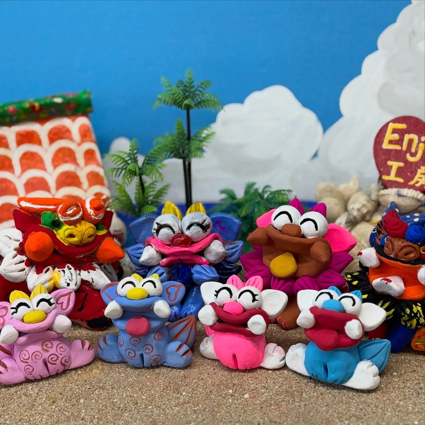 最近は「粘土からシーサーを作る体験」を選ばれるお客様がとても...