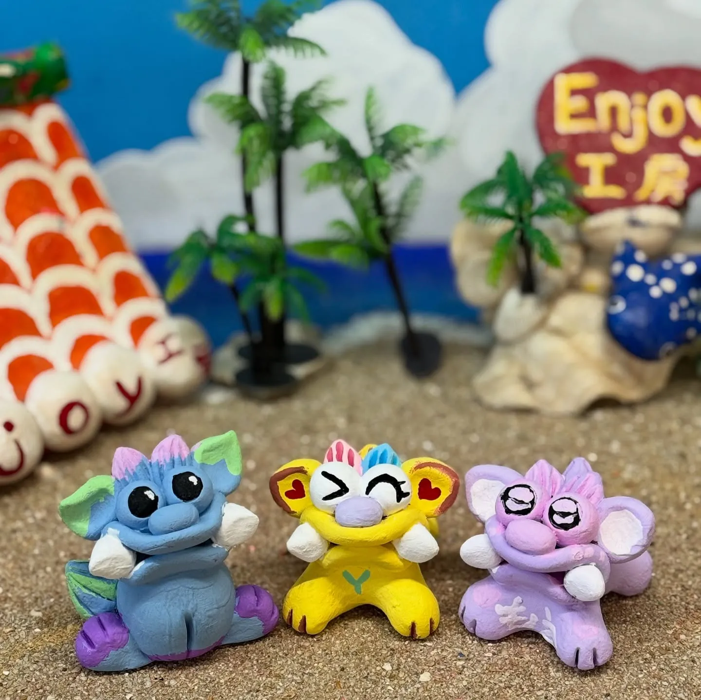 🦁✨Enjoy工房でオリジナルシーサーを作ろう！✨🖌