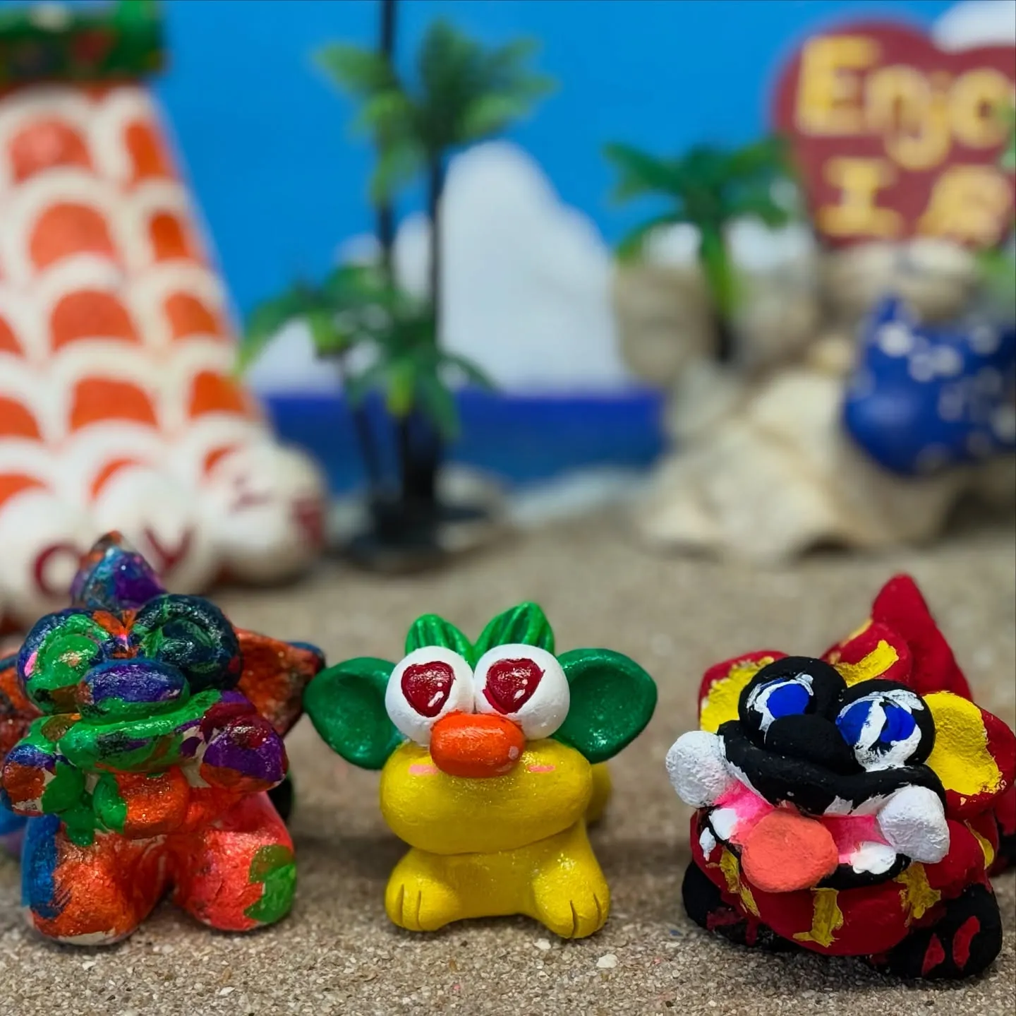 🦁✨Enjoy工房でオリジナルシーサーを作ろう！✨🖌