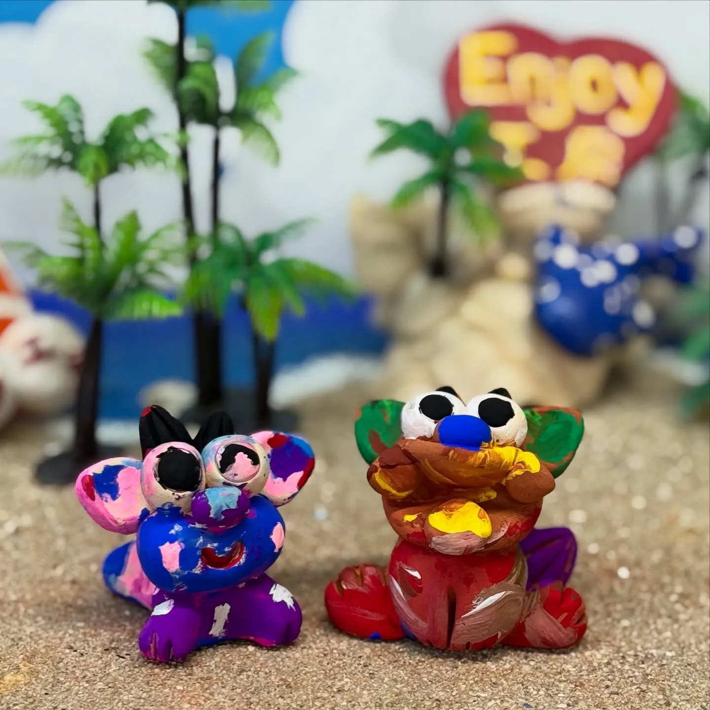 🦁✨Enjoy工房でオリジナルシーサーを作ろう！✨🖌