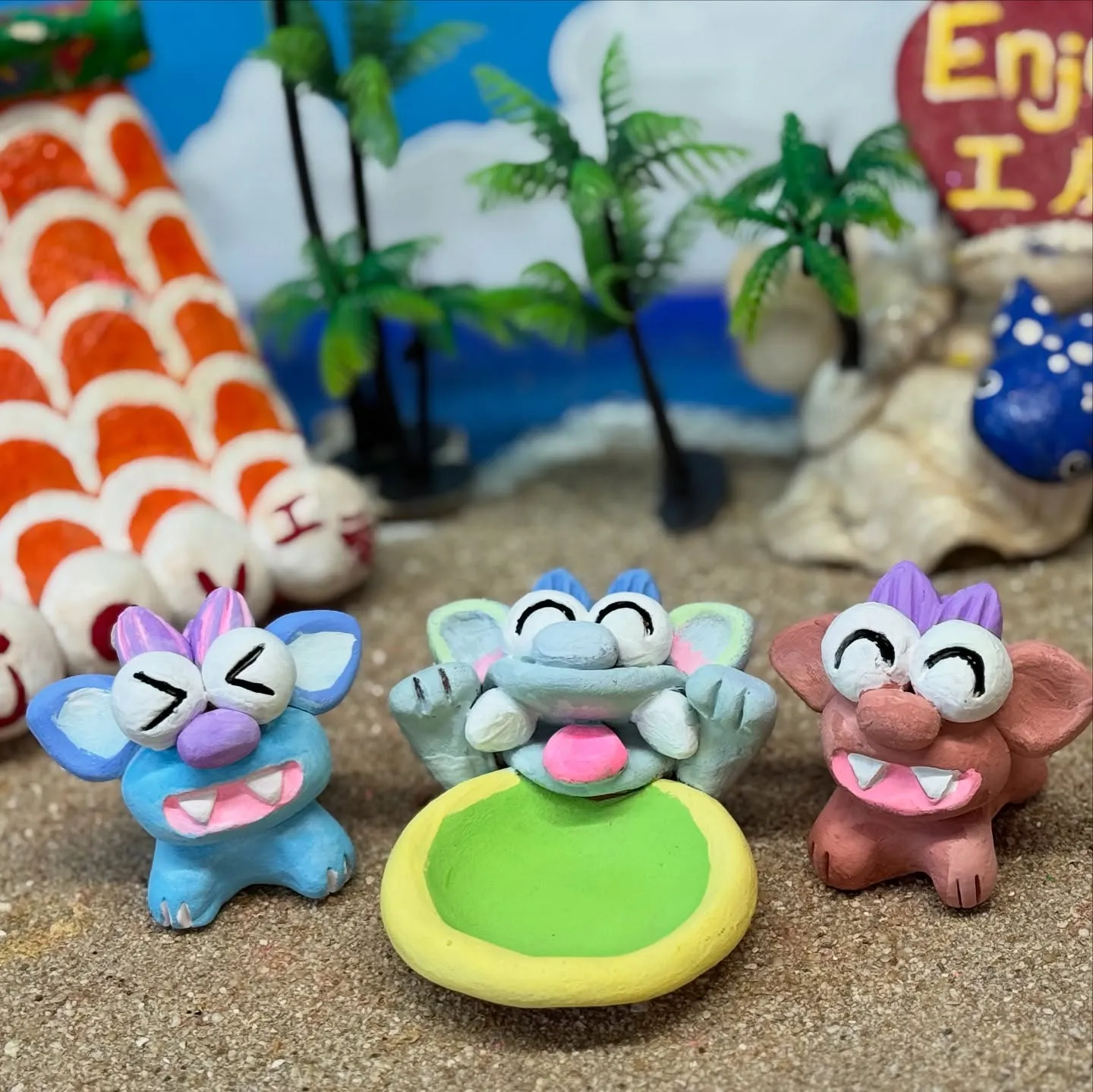 🦁✨Enjoy工房でオリジナルシーサーを作ろう！✨🖌