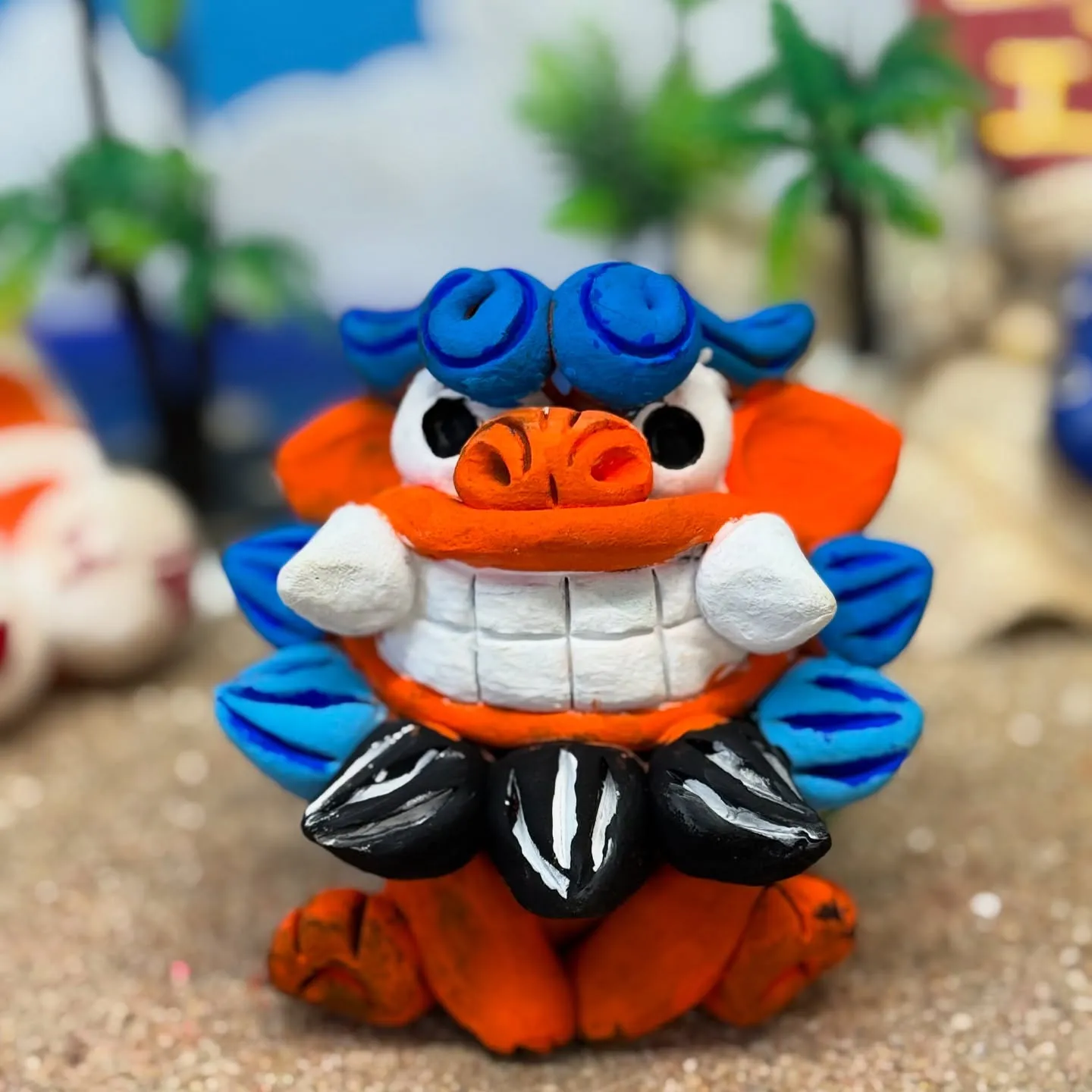 🦁✨Enjoy工房でオリジナルシーサーを作ろう！✨🖌