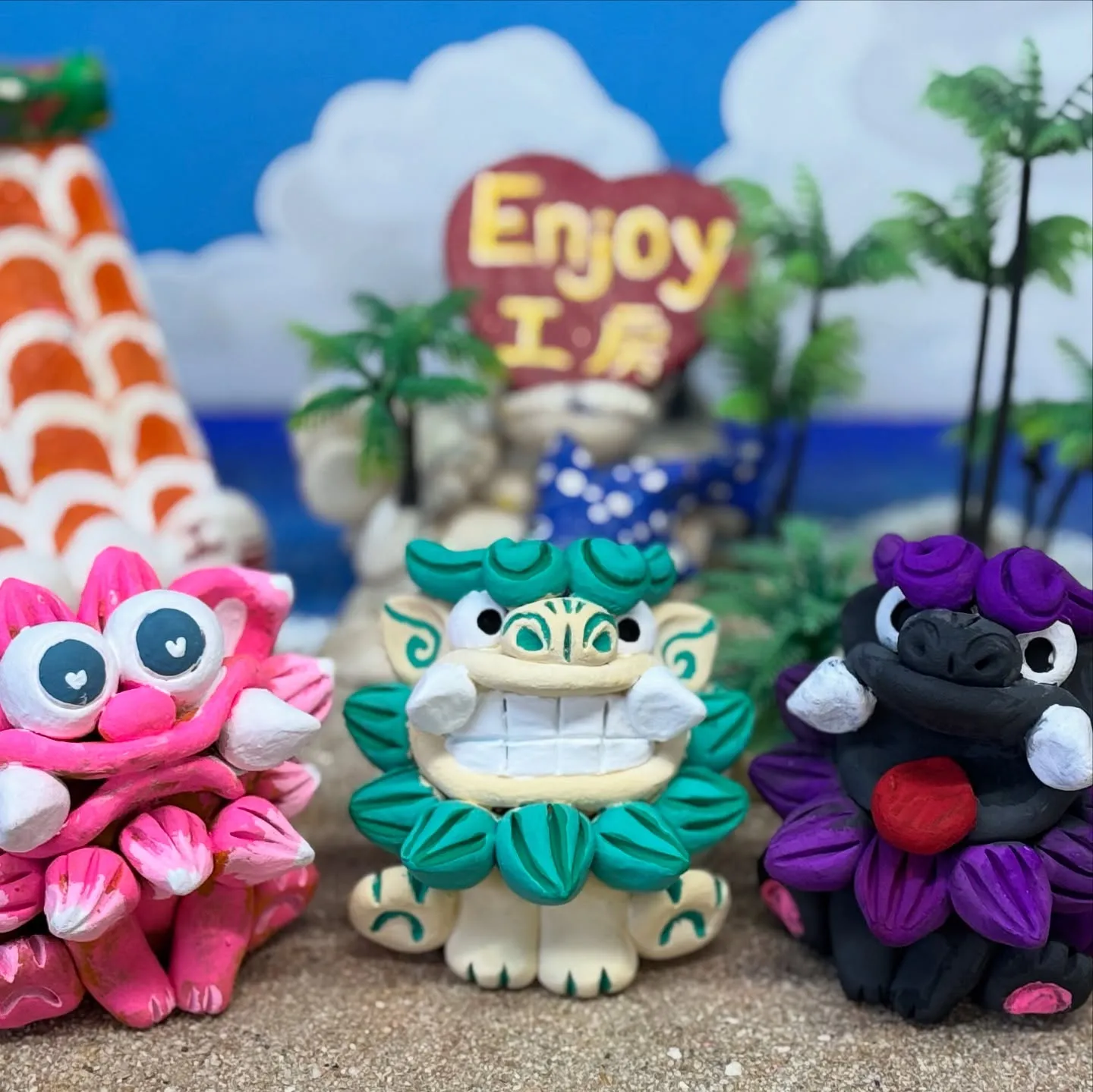 🌺沖縄の思い出に、世界にひとつだけのシーサーを✨