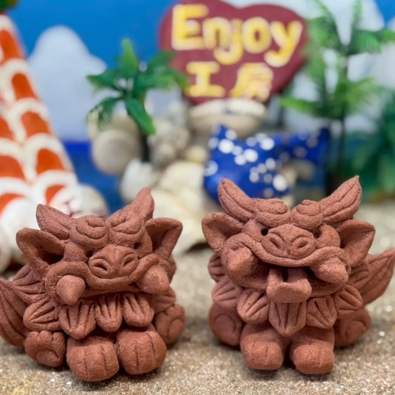 🌺沖縄の思い出に、世界にひとつだけのシーサーを✨