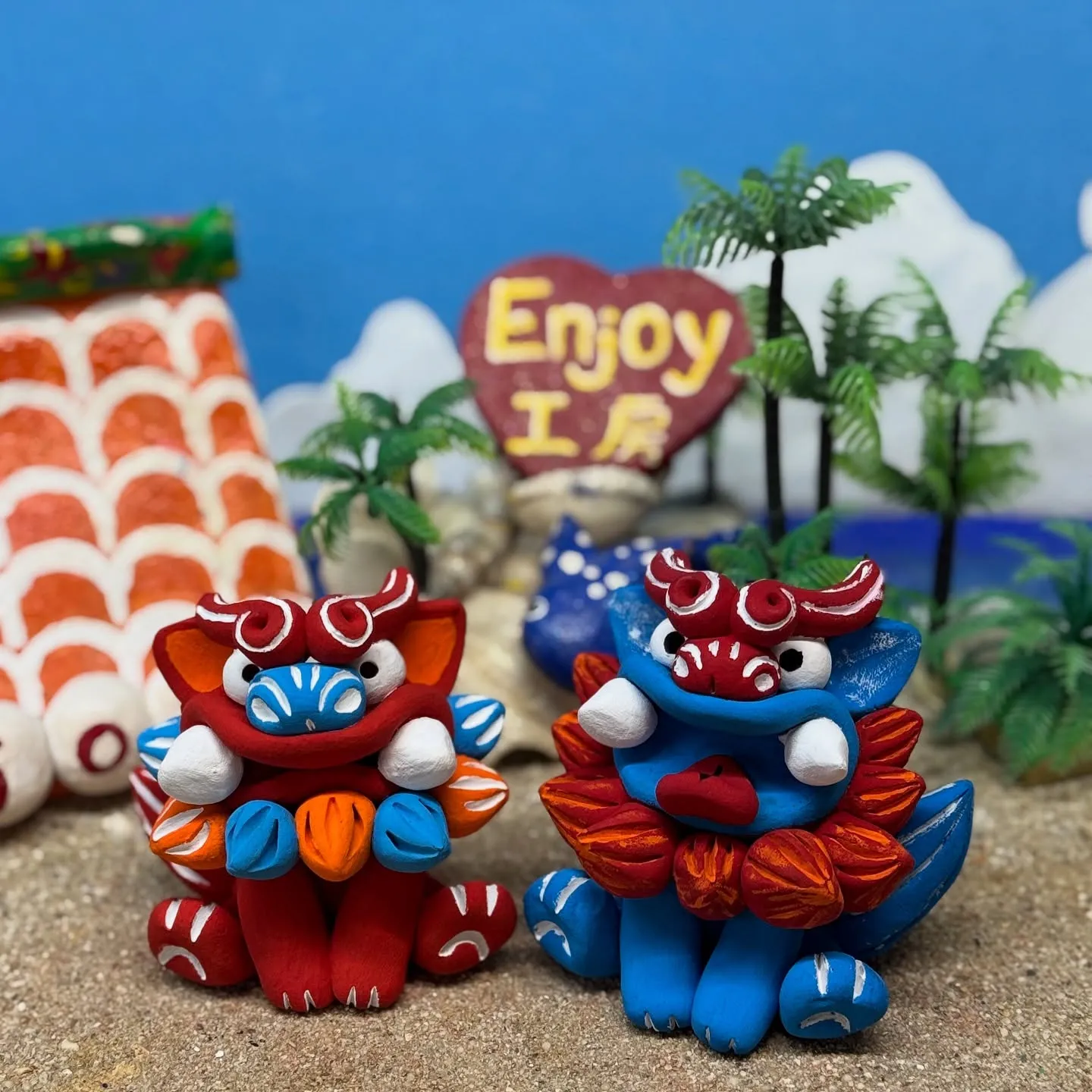 🌺沖縄の思い出に、世界にひとつだけのシーサーを✨