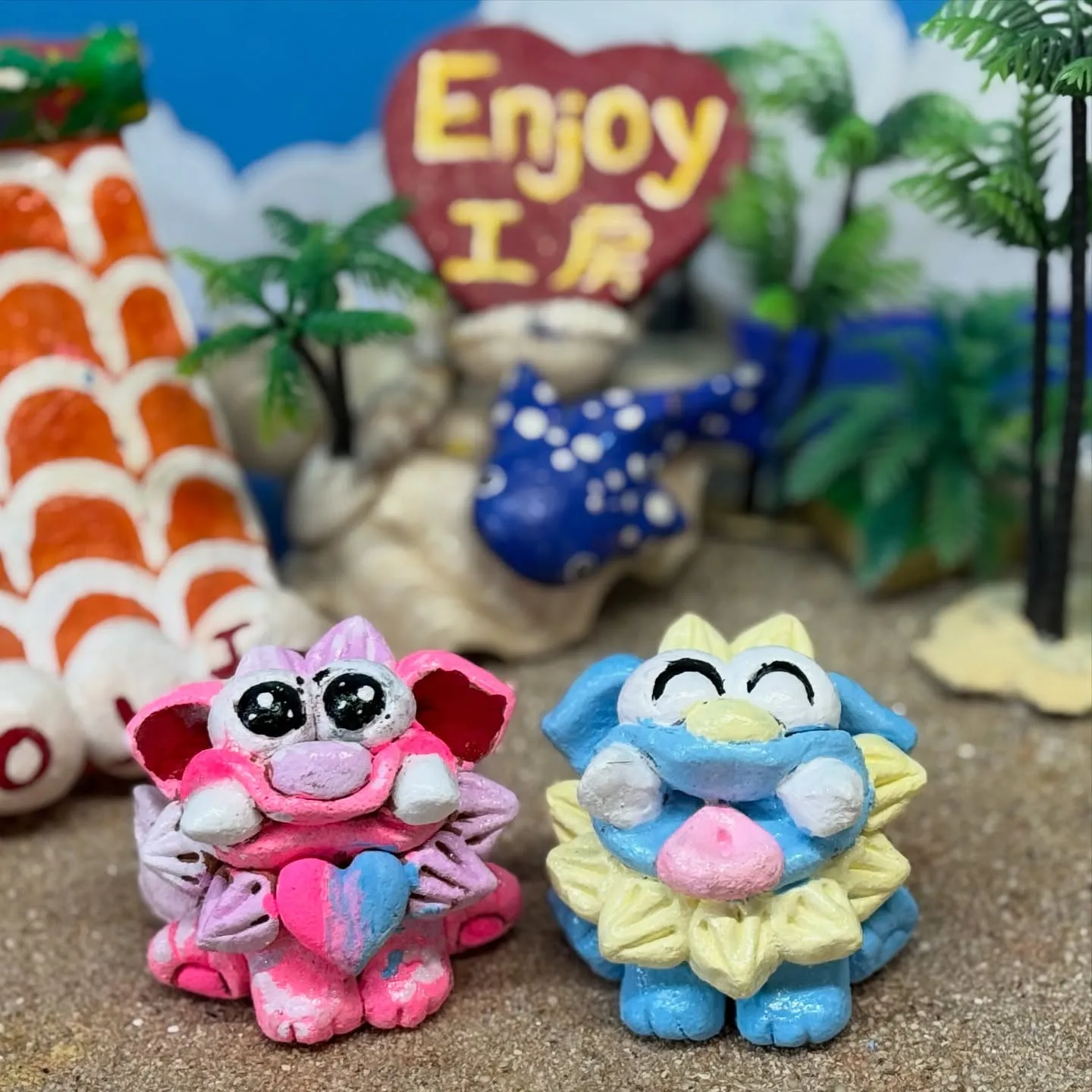 🌺沖縄の思い出に、世界にひとつだけのシーサーを✨