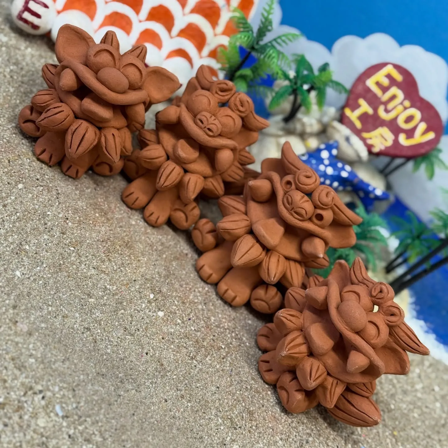 陶器シーサー作り体験🐾✨