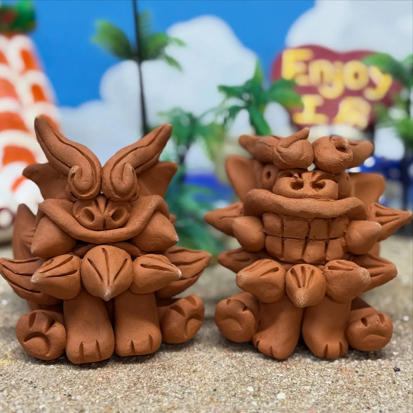 陶器シーサー作り体験🐾✨