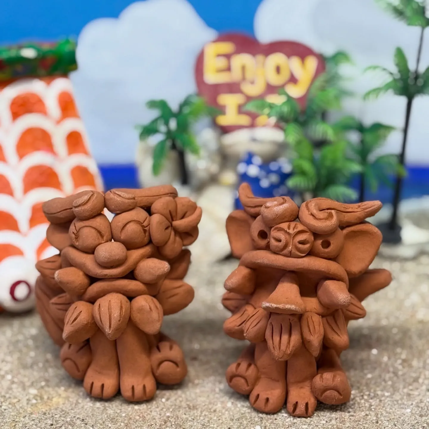 陶器シーサー作り体験🐾✨