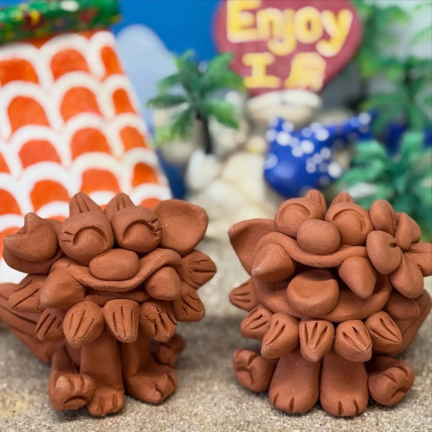 陶器シーサー作り体験🐾✨