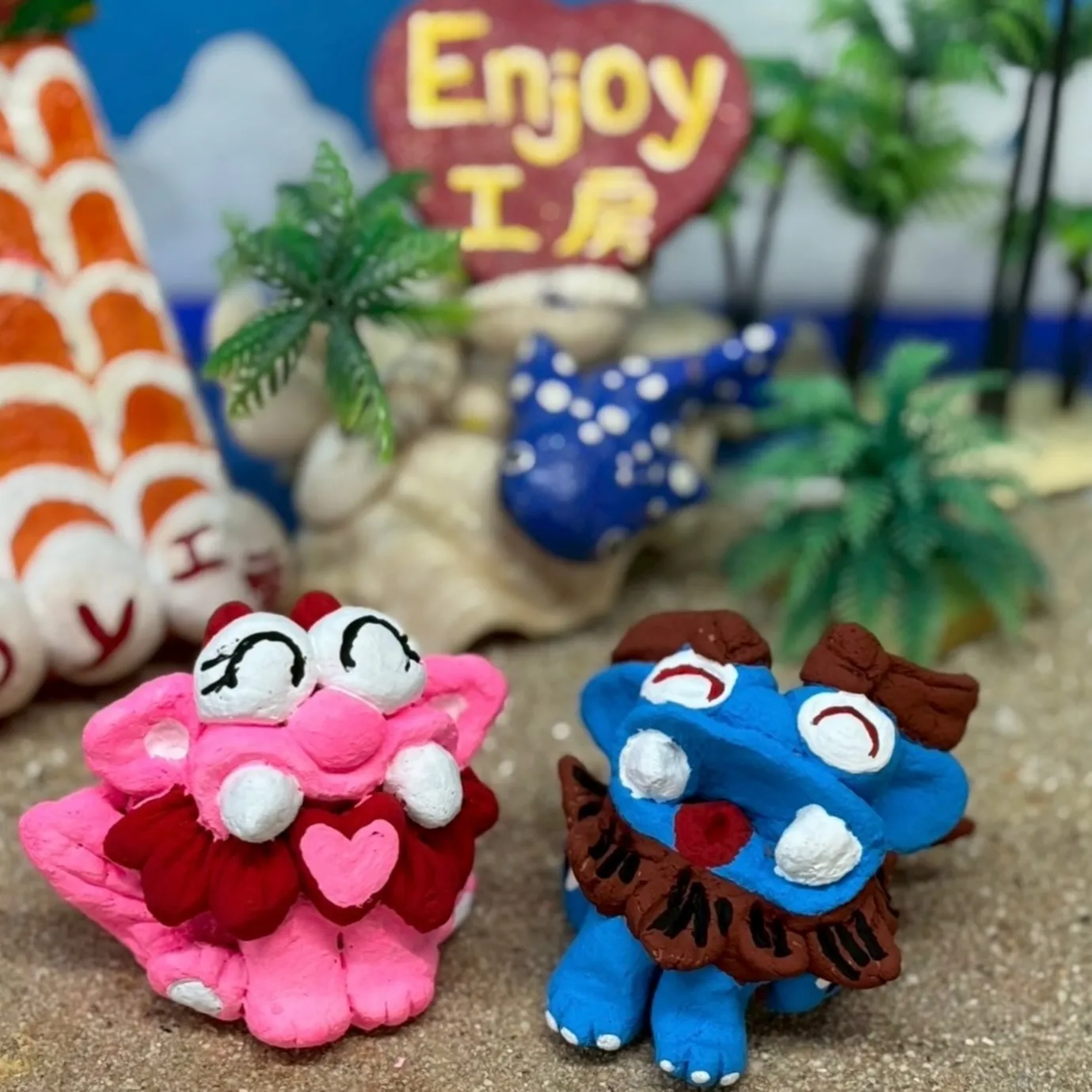 1から作れる✨カラーシーサー【フルコース】🎨🐾