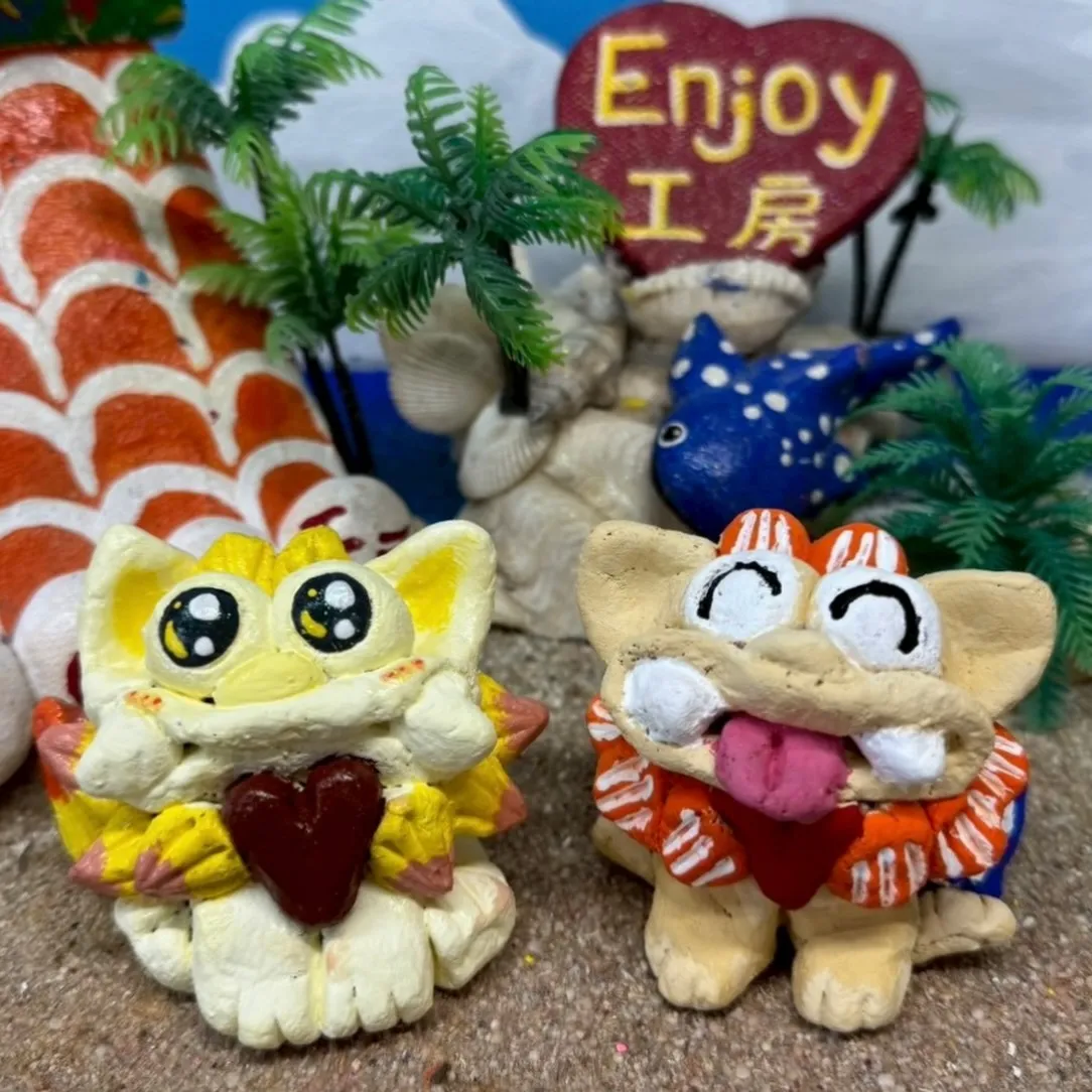 1から作れる✨カラーシーサー【フルコース】🎨🐾