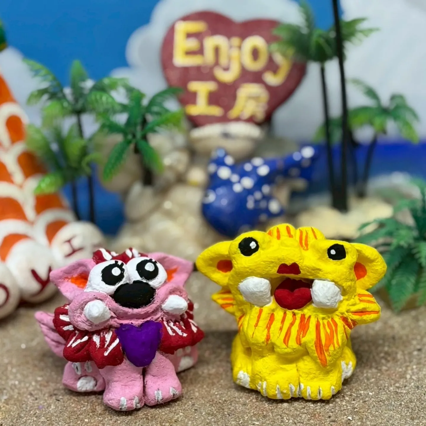 1から作れる✨カラーシーサー【フルコース】🎨🐾