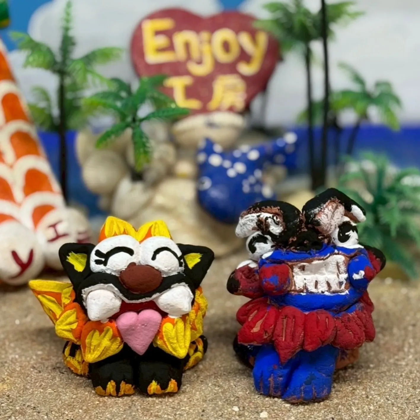 1から作れる✨カラーシーサー【フルコース】🎨🐾