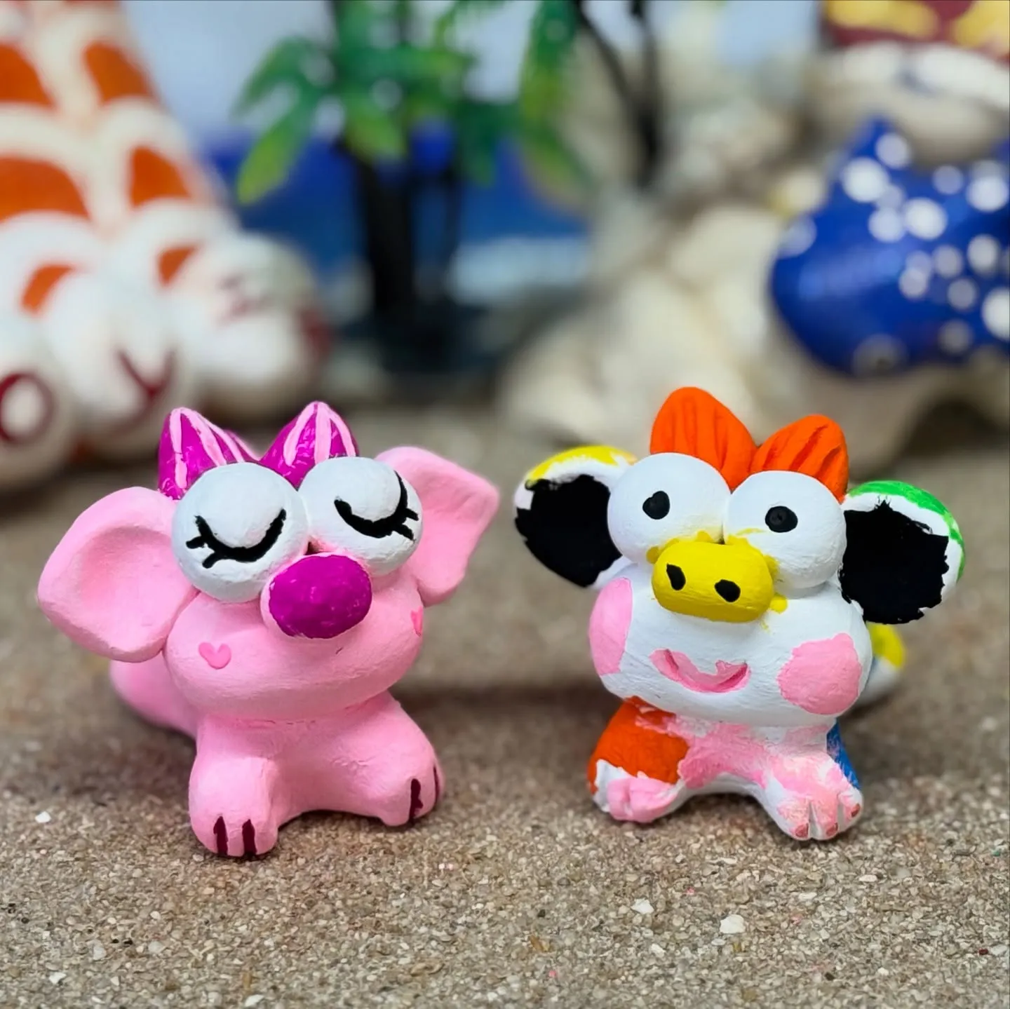 白土ミニシーサー🎨✨