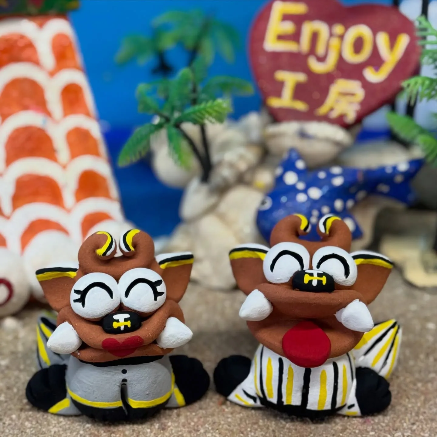 🌴シーサー絵付け体験🌺