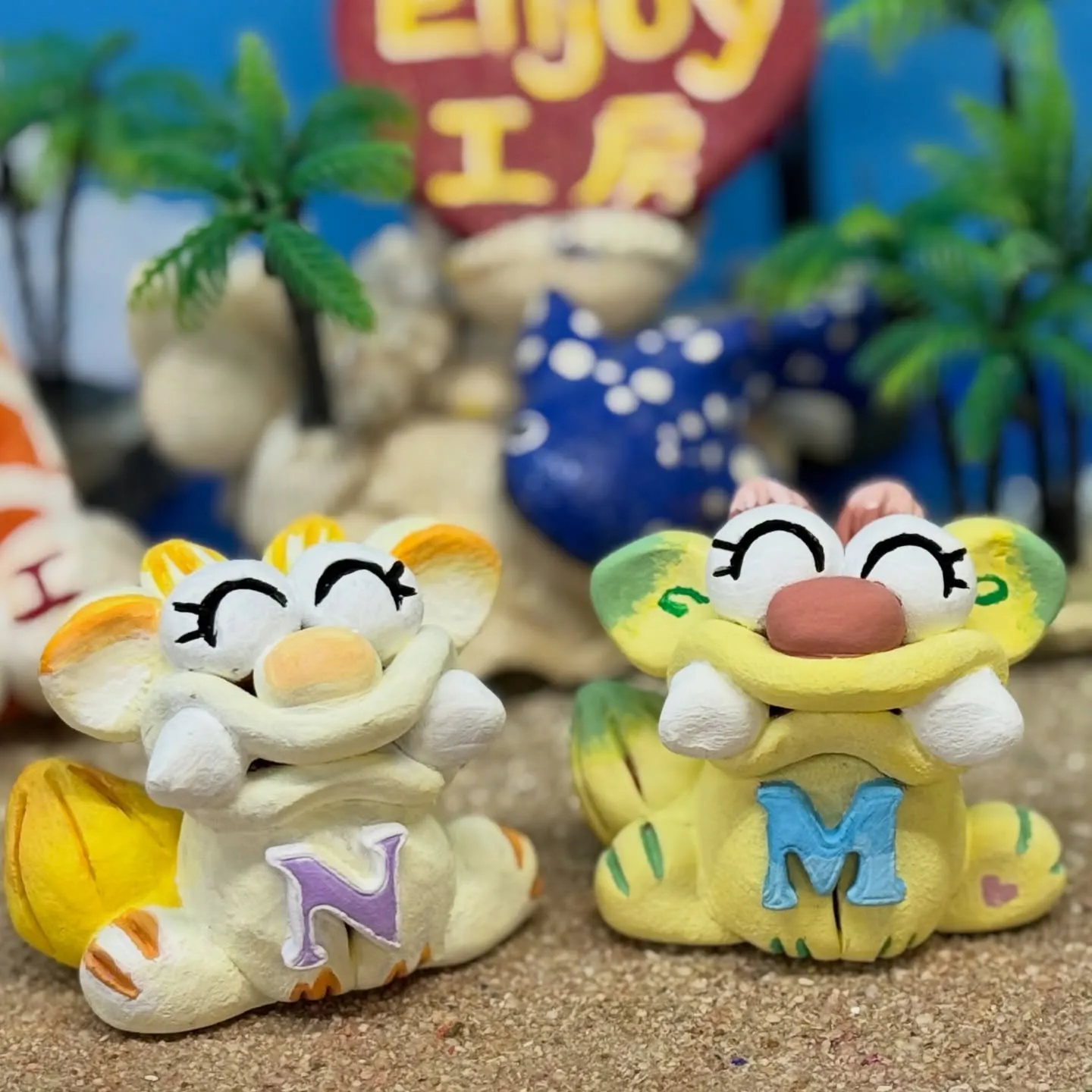 🌴シーサー絵付け体験🌺