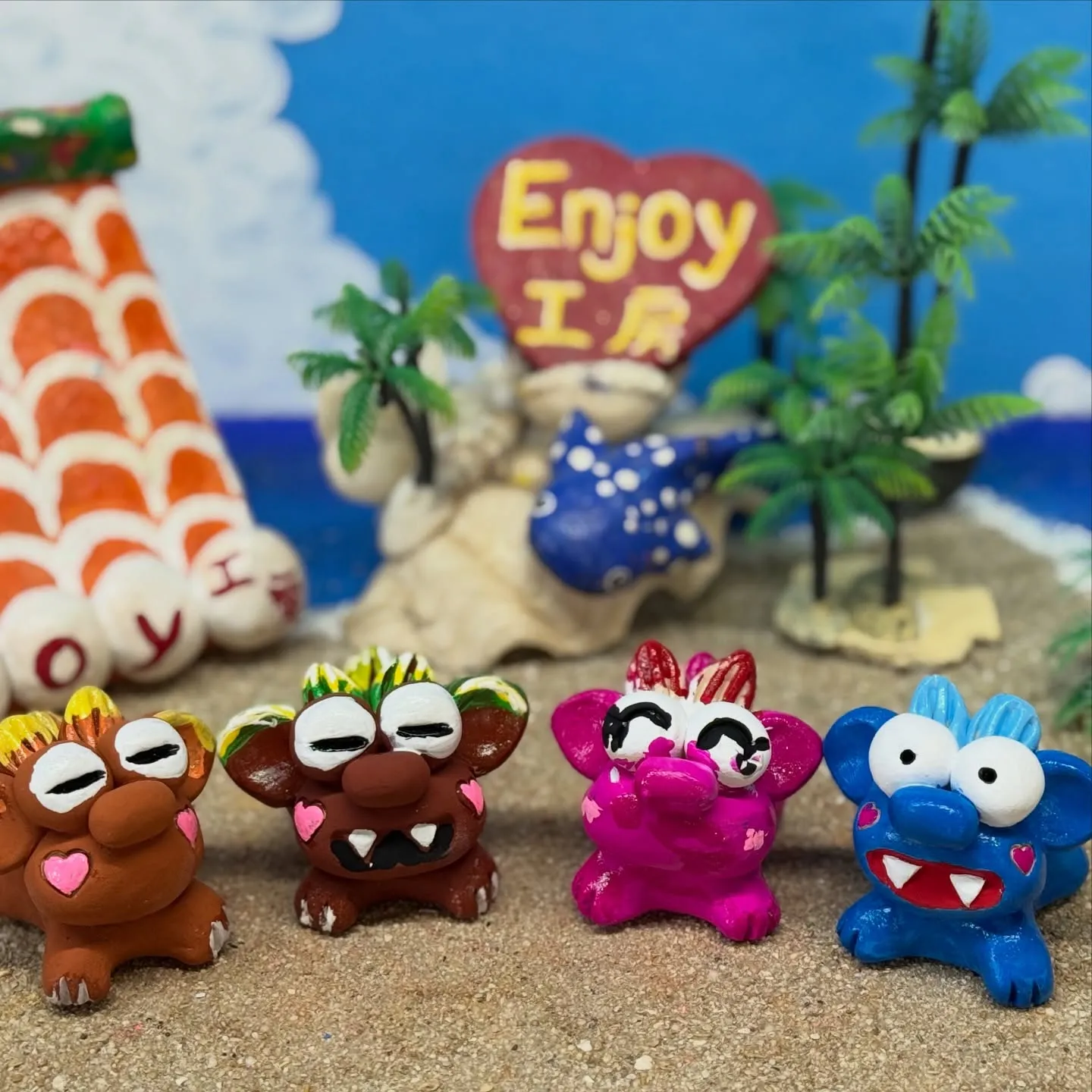 🌴シーサー絵付け体験🌺