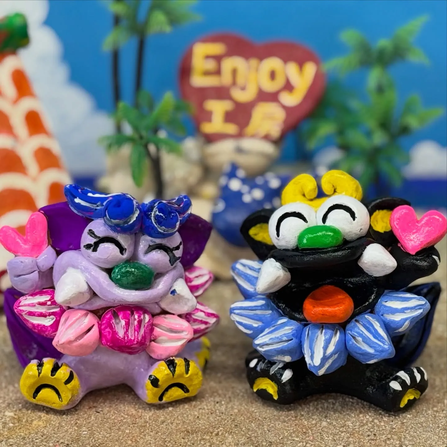 🌴シーサー絵付け体験🌺