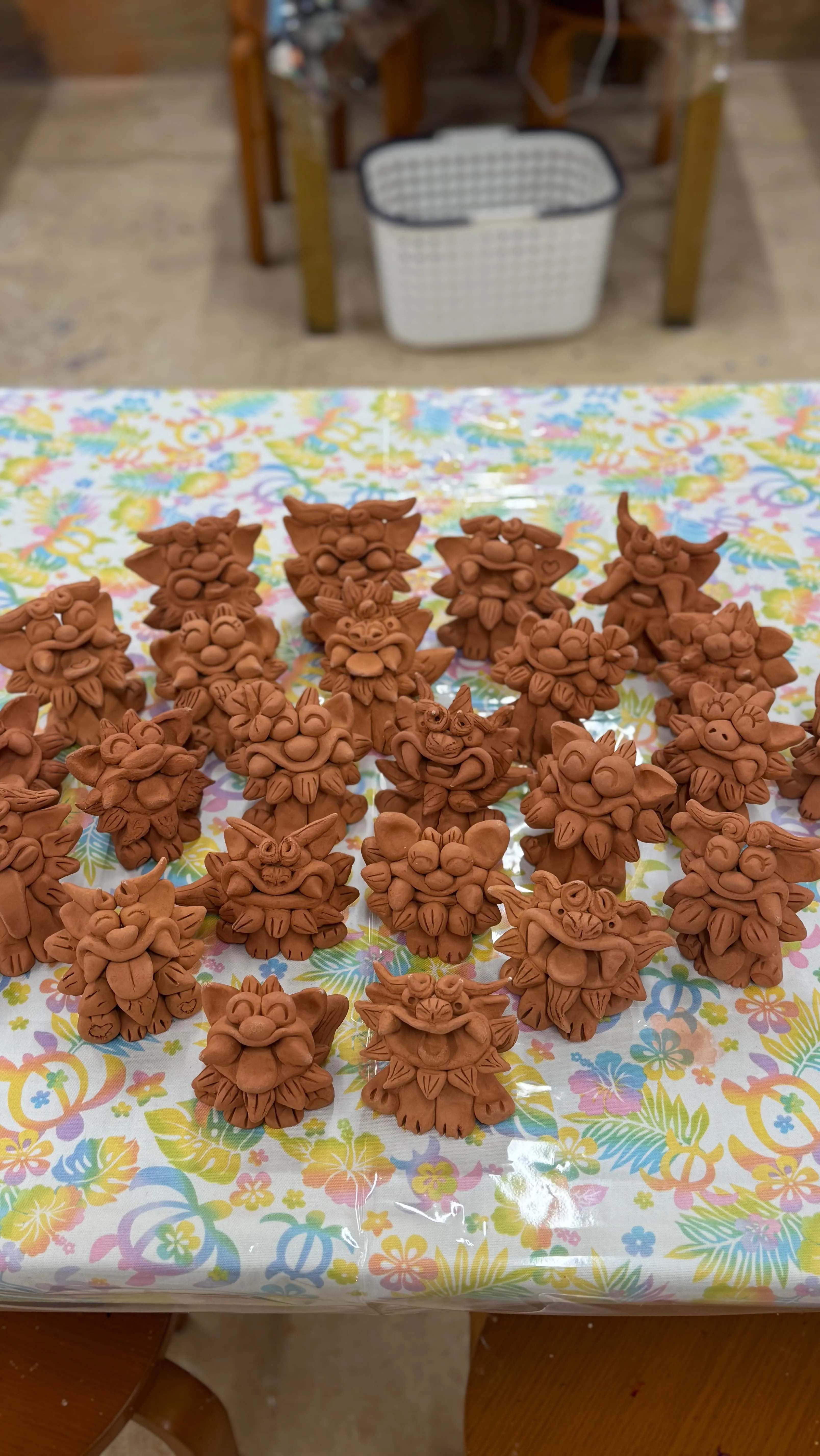 団体様のシーサーが焼き上がり、発送いたしました(^^)